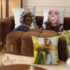 Singer Young Miko Movie Sticky Pillow Cover Design Cushion Cover Decor Holiday Decorati