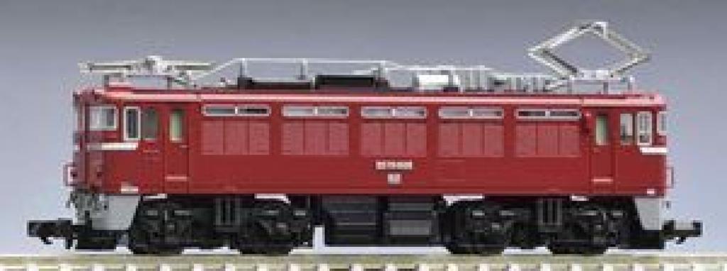 TOMIX JNR Series Electric Locomotive 7184 N Gauge Railway Model ED75-1000 (Late Model)