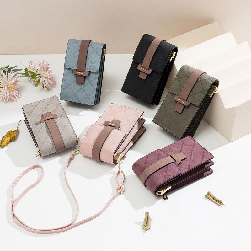 Маленькая квадратная сумка на одно плечо Prettyzys Pureti Retro - универсальная сумка для мобильного телефона через плечо