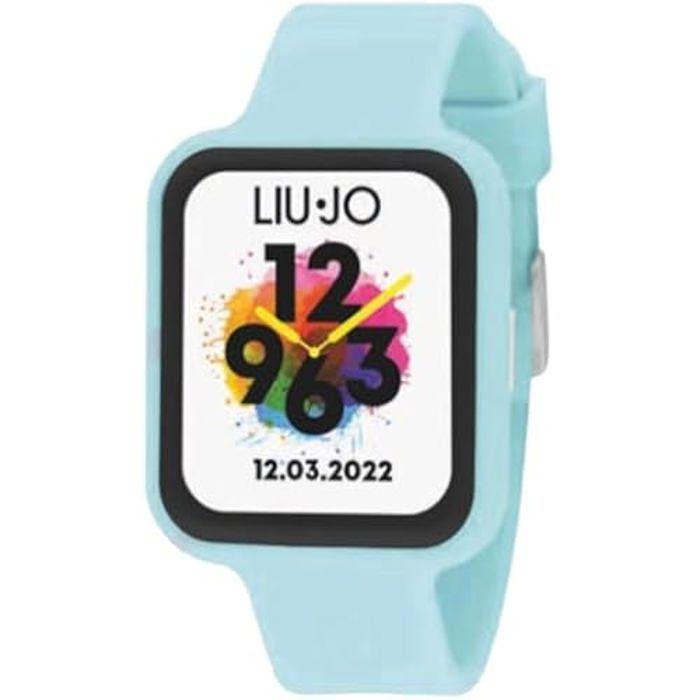 Montre - Liu Jo - Smartwatch Voice - Caoutchouc turquoise - Étanchéité IP67 - 1,83" écran tactile
