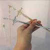 Креативная заколка для волос в форме меча, DIY, китайский стиль, панк, вилка для волос, стильный аксессуар для волос для женщин, для ношения с Ханфу, на каждый день