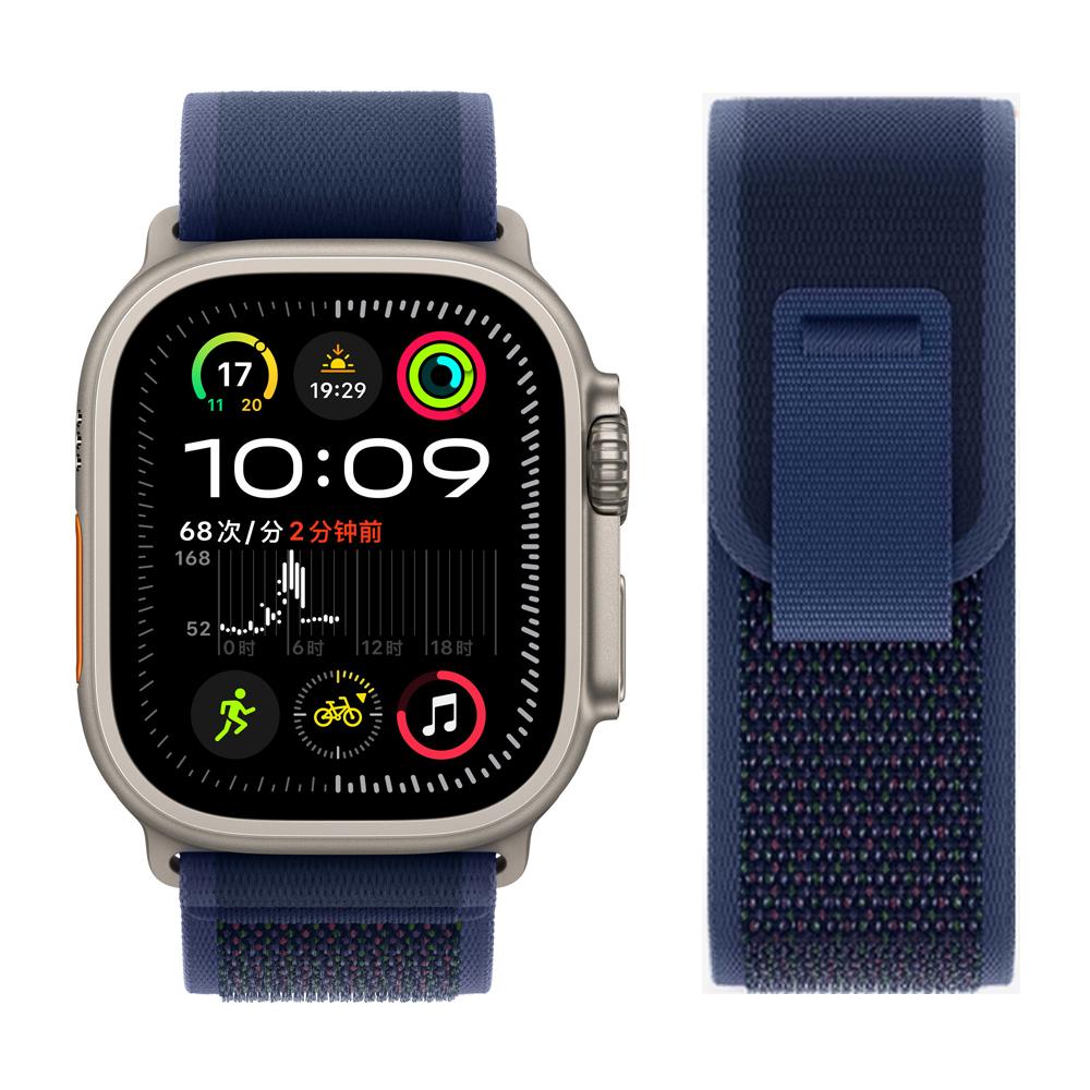 Ремешки для Apple Watch ultra2 ремешок 49мм 46мм 42мм 44мм 40мм 45мм 41мм Trail loop браслет correa iwatch series se 3 7 8 9 10 11