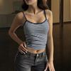 Модный Универсальный Жилет-Топ на Бретельках для Девушек Женский Весна-Лето Независимая Станция