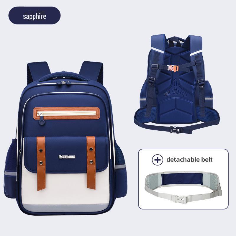 Cloud Schoolbag: Lightweight, Large-Capacity Backpack for Grades 1-6