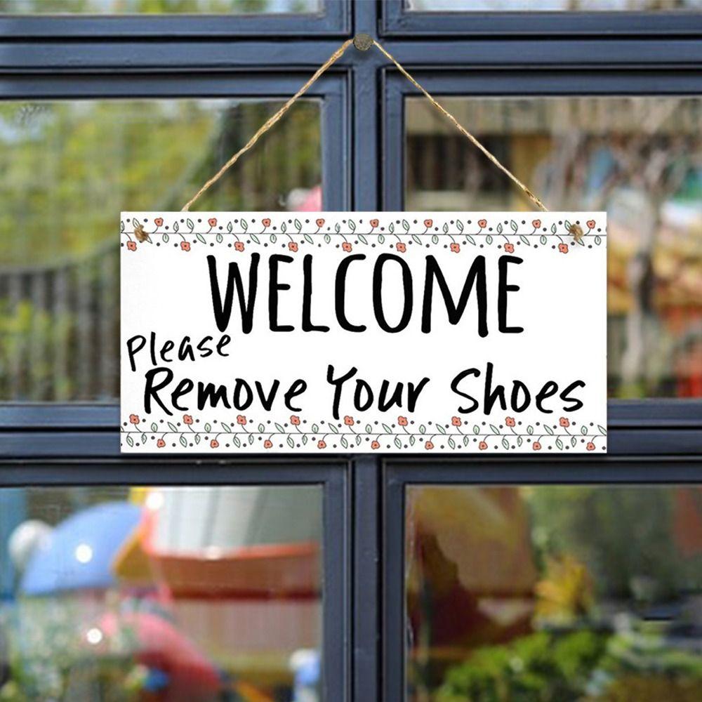 Reminder Signs Hotel Bulletin Board Wood Door Plate New Design Door Hanger  Bar