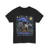 I Live In A Van Gogh Down By The River Graphic Tee Mens Unisex Cotton