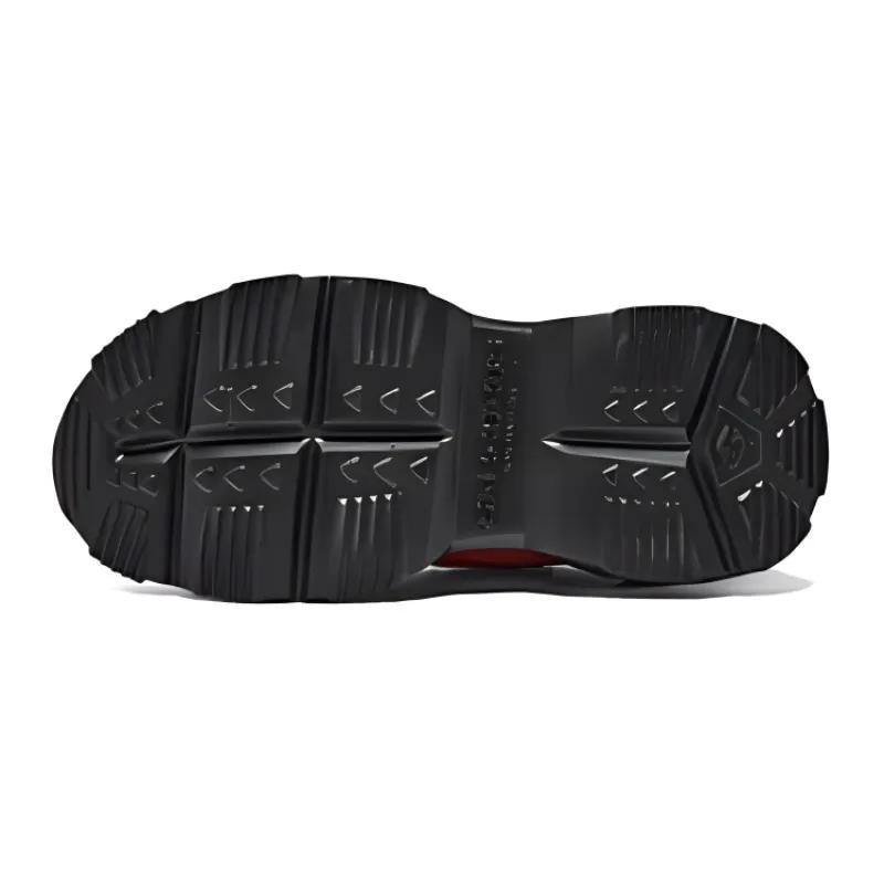 Skechers Hands Free Slip Ins Mid top Kids Lifestyle Shoes Black Red Kids' (Unisex) Kids' Casual Shoes 403838L RDBK