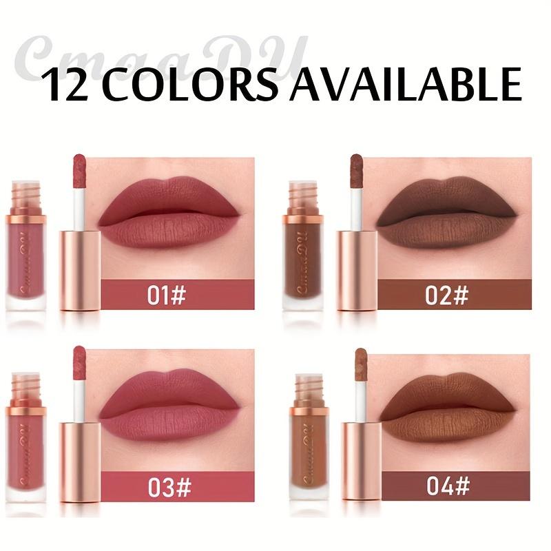 1 шт. водостойкая матовая бархатная глазурь для губ увлажняющая стойкая антипригарная чашка не выцветает блеск для губ помада макияж