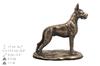 Great Dane I – Urn for dog ashes, classic urn with a statuette | Art-Dog