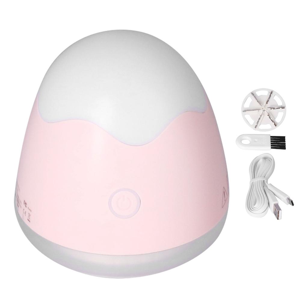 Mini Fabric Shaver Rechargeable Portable Sweater Defuzzer with Six Stainless Steel Leaf Blade and