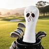 Doll Design Golf Club Headcovers White Golf Putter Cover Durable Golf Head Covers  Golf Bag Use