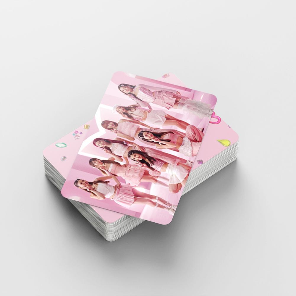 92pcs BINI Photocard Sticker Set Boxed Postcard Double Sides Lomo Cards Collection Gifts For Fans (60photo Cards+32stickers)
