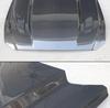 Carbon Fiber Hood for 15-17 Ford Mustang - Supercharger Compatible with Heat Dissipation
