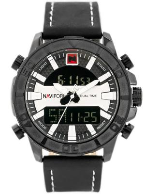 ZEGAREK MĘSKI NAVIFORCE - NF9114 (zn046a) - Black/silver