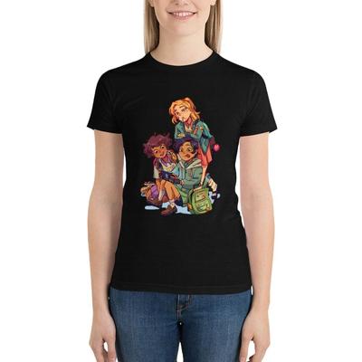 Амфибия - футболка с наклейкой Anne, Marcy & Sasha, милые топы, женская одежда, летние топы, футболки для женщин, графика