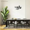 Lake Life with Anchor Metal Wall Sign – Charming Home Décor, Decorative Iron Art, Hanging Wall Art, and Rustic Decoration