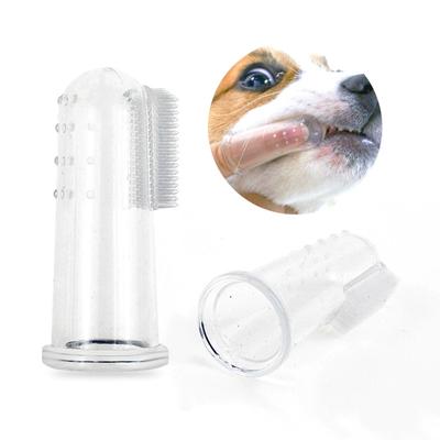 Зубная щетка для собак, инструмент для чистки зубов домашних животных, мягкая зубная щетка для домашних животных, щетка для собак, неприятный запах изо рта, зубной камень, уход за зубами, силикагель, принадлежности