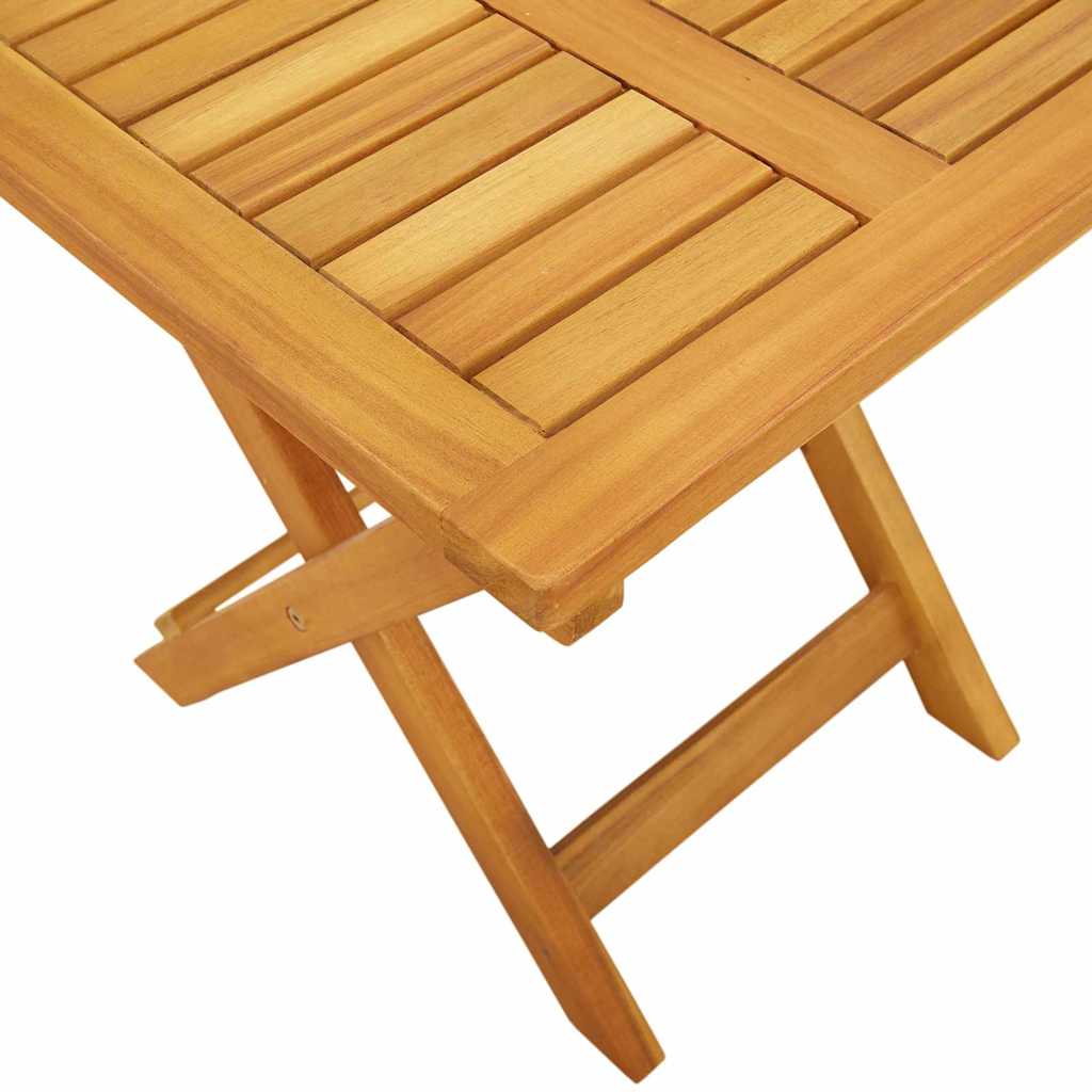Sun Lounger 1 Person 2 pcs Brown Solid Acacia Wood