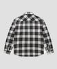 Dickies Рубашка в клетку омбре из вискозы Черная