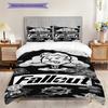 Fallout Wasteland Chronicles Bedding 1 Duvet Cover 2 Pillowcase Without Core Soft And Comfortable Christmas Birthday Gift