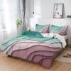 Gradient Duvet Cover Collection Modern Geometric Abstract Ripple Art Bedding Collection Soft Microfiber Quilt Cover Twin King For Adults Decor