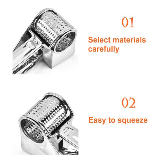 Высококачественная гладкая поверхность, практичная, современная, устойчивая к повреждению измельчитель фруктов, терка для специй
