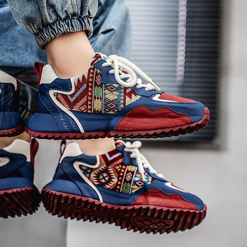 Новые мужские кроссовки, обувь для скейтборда, уличная повседневная обувь для бега для мужчин, шнуровка, платформа, обувь для тенниса, zapatillas hombre