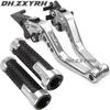 For Bajaj Pulsar 200 NS All Years Motorcycle CNC Aluminum Adjustable Short Brake Clutch Levers Handle Grips