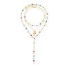 Ingemark 3Pcs/Set Y2K Boho Crystal Tassel Chain Necklace Women Collares New Trend Goth Cross Pendant Choker Party Jewelry Gift
