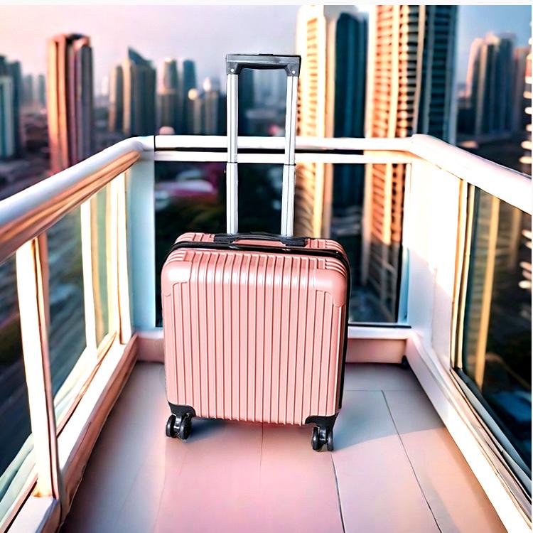 18" Дорожный чемодан ручной клади с универсальными колесами и замком, Прочный чемодан на колесиках для студентов, Доступна 20" версия