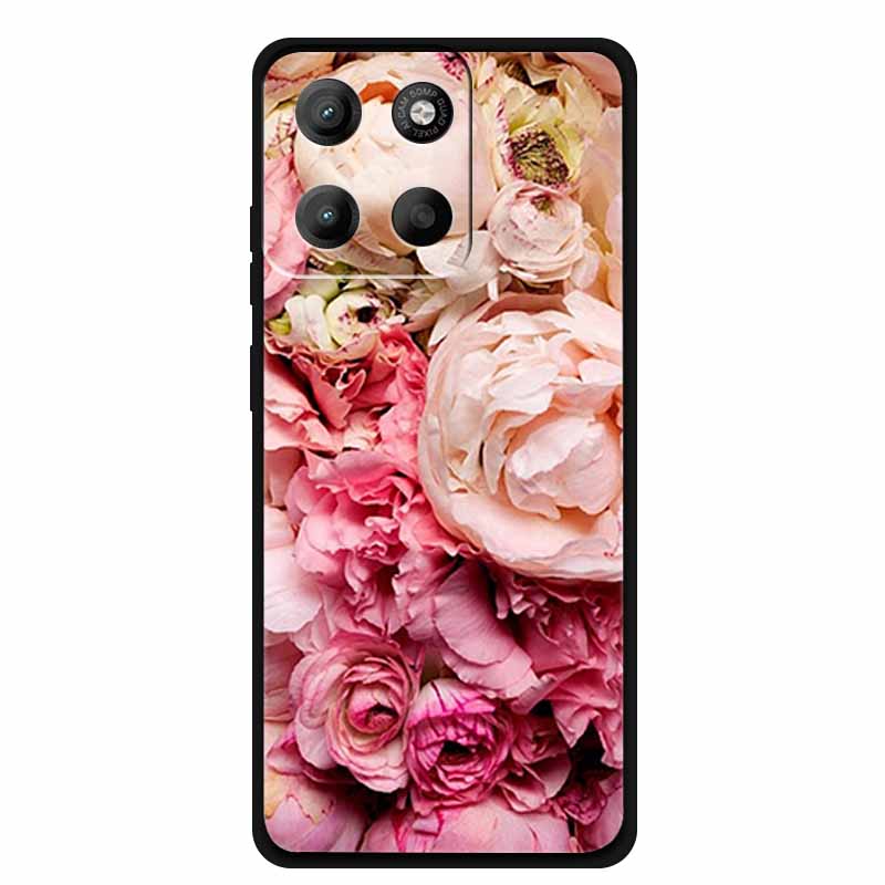 Чехол для Motorola Edge 60 Pro 60Pro Черный Силиконовый Мягкий ТПУ Чехол для Телефона Для Motorola Edge 60 60s 60 Fusion Задняя Крышка Чехол