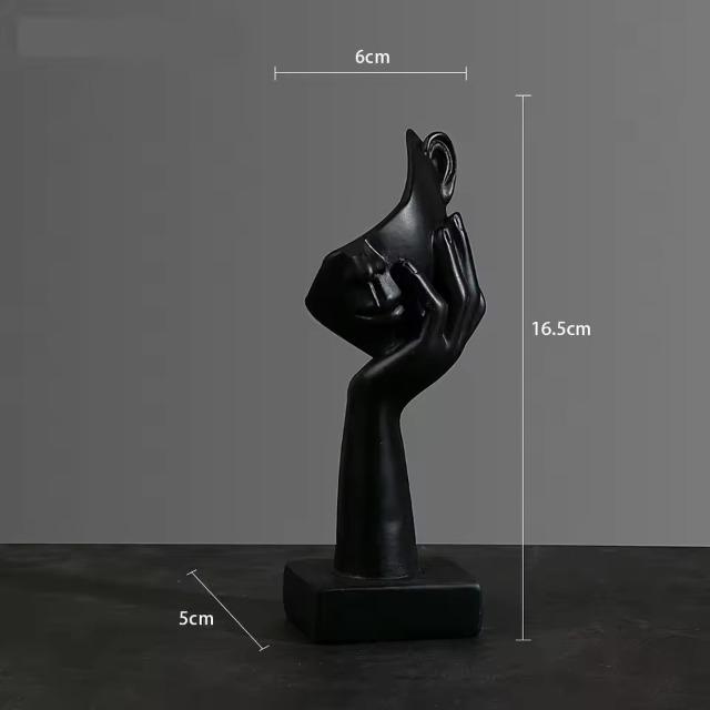 Скандинавская Роскошная Абстрактная Статуэтка - Настольное Украшение Фигурка для Дома Офиса Интерьера Арт Декор