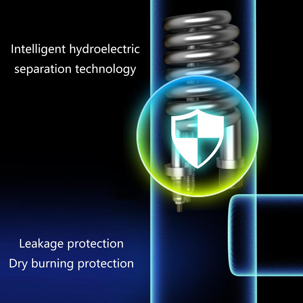 Эффективный электрический нагревательный кран с четким отображением температуры Внутренний нагревательный водопроводный кран Удобный водоразбор