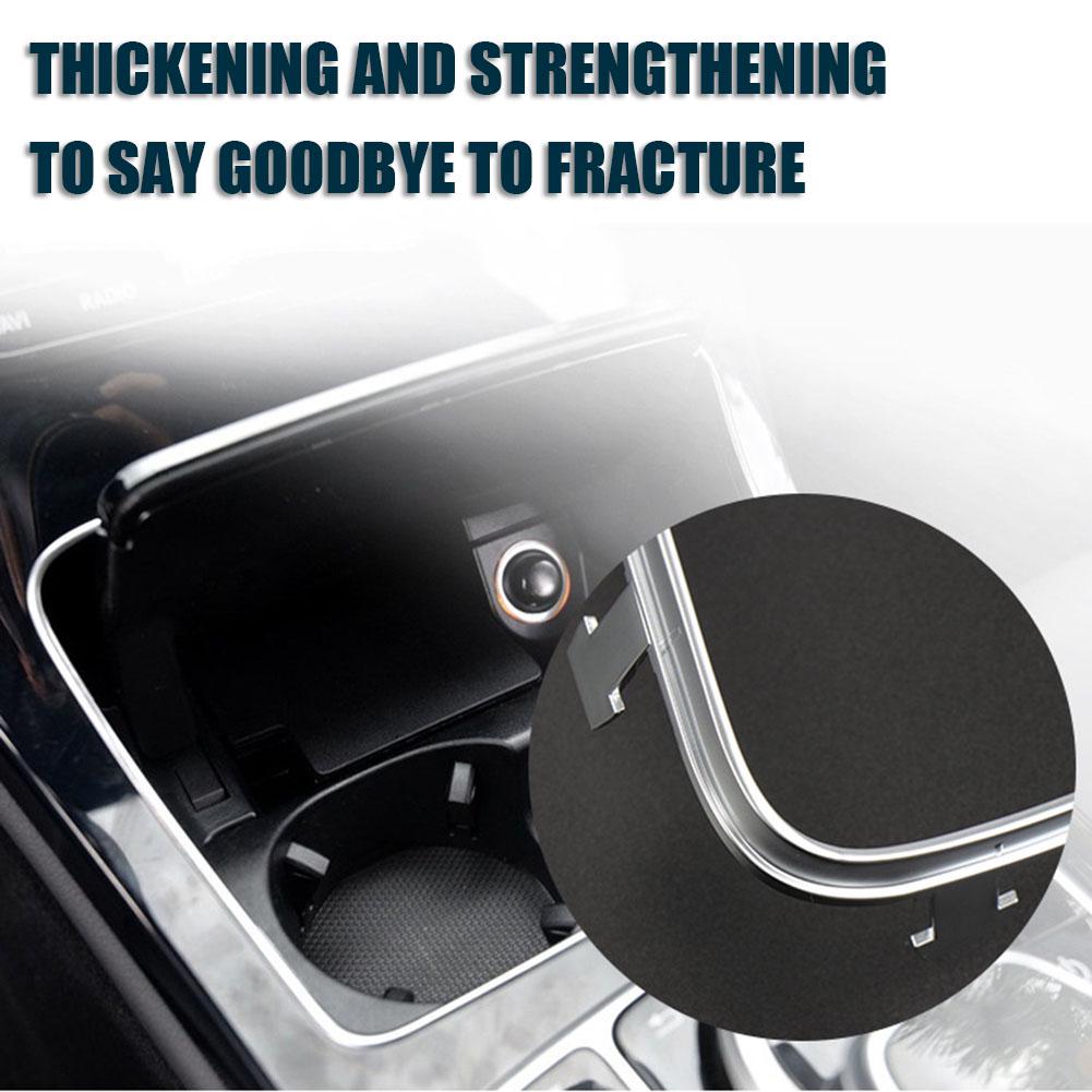 Center Console Ashtray Cup Holder Trim Parts Personal Chrome Outdoor Car Accessories for Mercedes Benz W253 W205 15-20