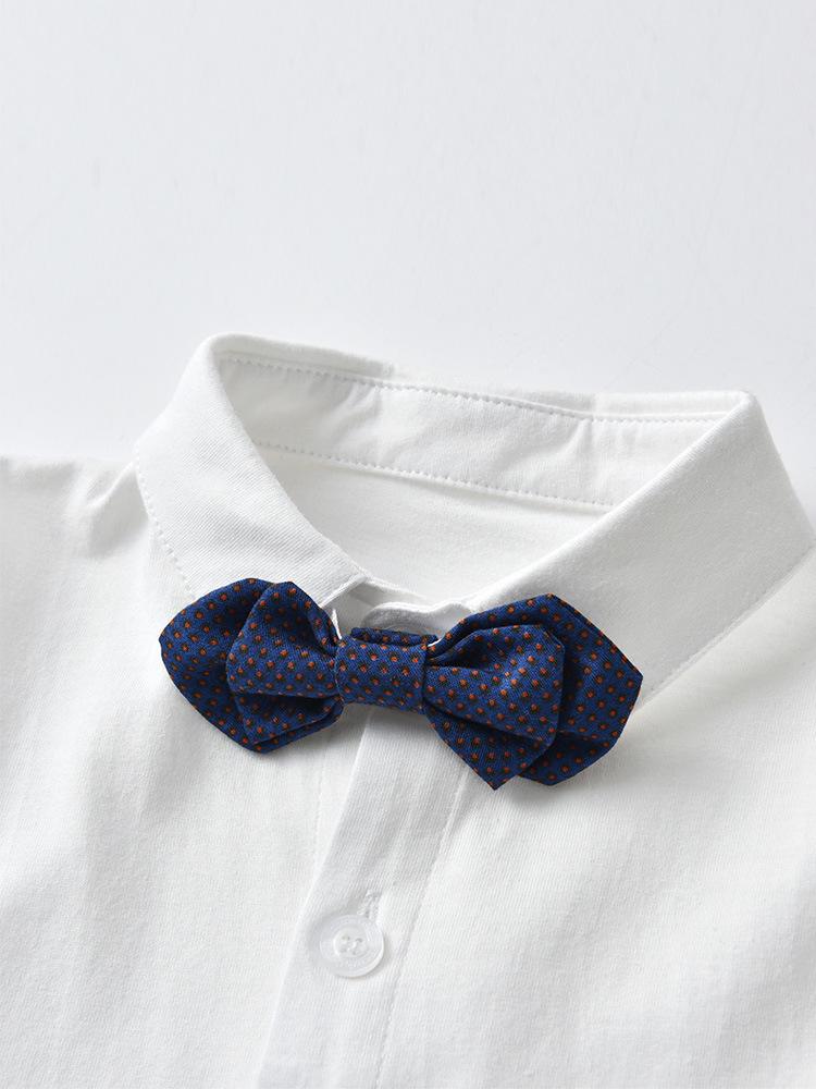 Детский весенне-осенний жилет и костюм - Формальная одежда для маленьких джентльменов