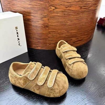 Мода 2025 Новые Капибара Натуральная Кожа Толстая Подошва Увеличение Высоты Обувь Дэкун Женская Повседневная Мода Одиночная Удобная Трендовая Обувь