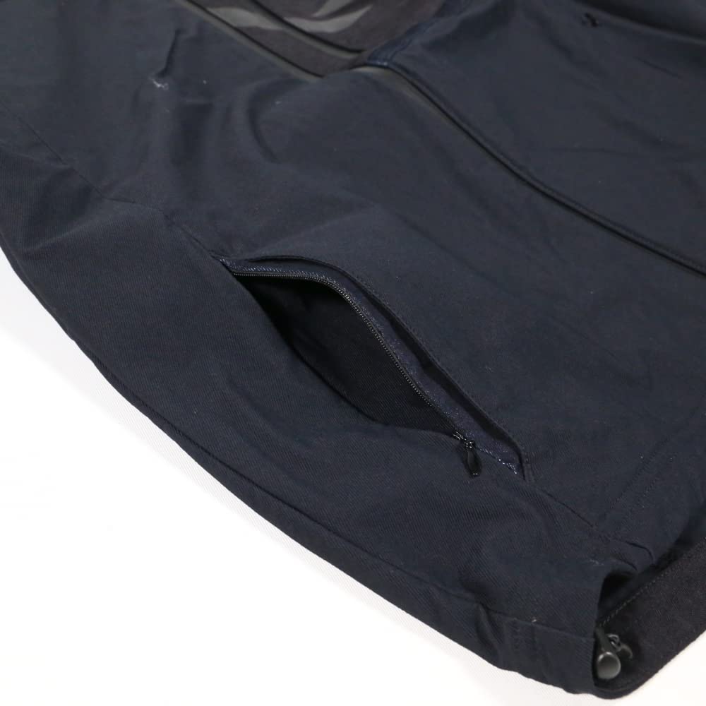 [COCOS Nobuoka] RKN-6992 [ROCKEN BLACK KITE TOKYO] Hooded Outerwear, Black, 3L