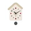 Wall Clock Wall Table Living Room New Home Simple Art Clock Wall Hanging High-end Creative Clock Wall Lamp