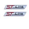 Наклейки на автомобиль с надписью STline для Reiz focus, модифицированные аксессуары, логотип автомобиля, металлические наклейки на боковое крыло кузова STline, декоративные наклейки