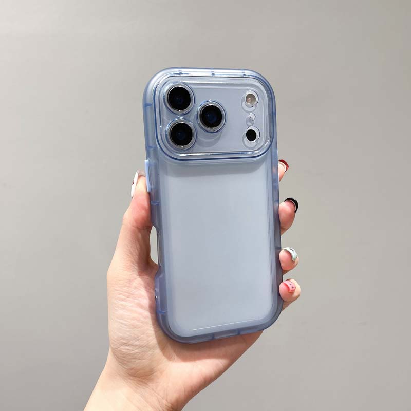 Прозрачный силиконовый TPU чехол для телефона для IPhone 17 Air 16 15 14 13 12 Pro Max Мягкий воздушный бампер Амортизирующий бампер Funda