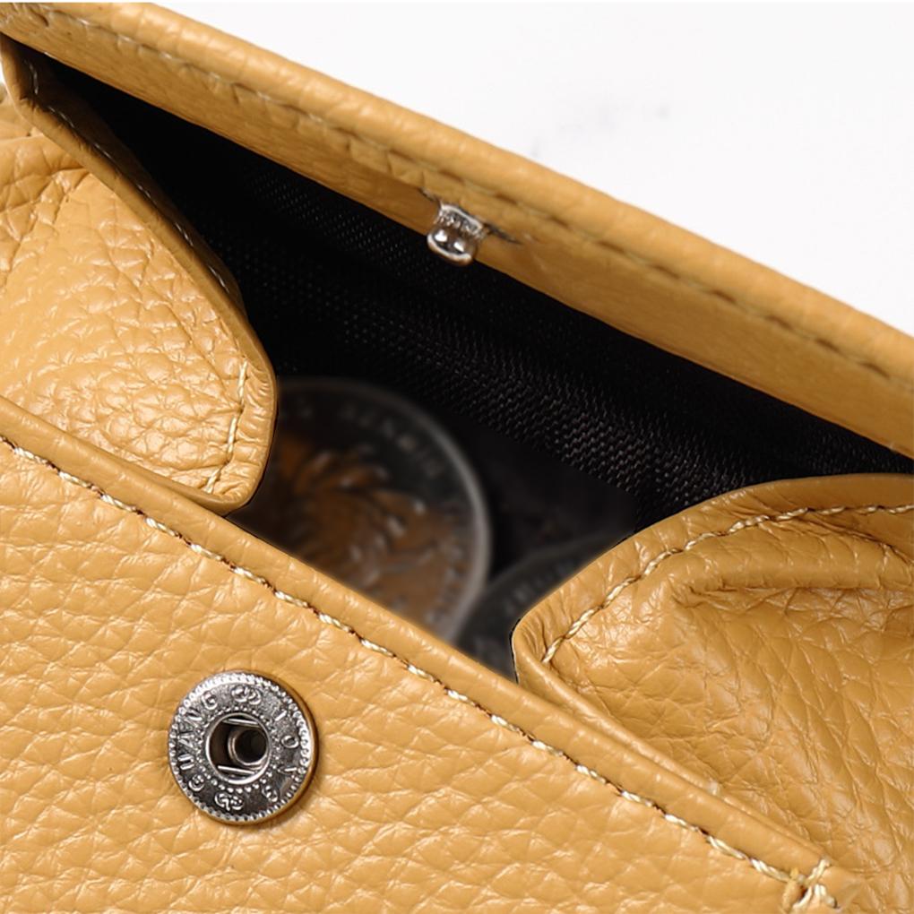 Портативный женский кожаный кошелек, простой дизайн, складная монетница, держатель для банковских карт для шопинга, сумка для переноски, подарок на день рождения