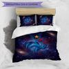 France Football Printed Bedding 3 Piece Set Cozy Breathable Bed Cover Set as Housewarming Holiday Gift
