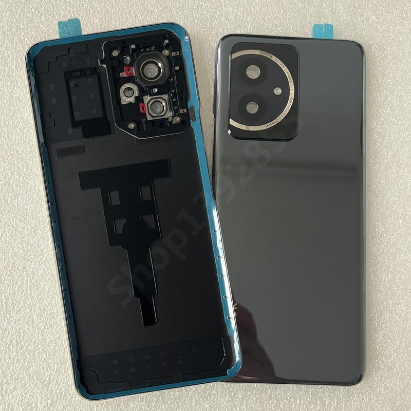 Новая задняя крышка из закаленного стекла для Honor 100 5G, задняя крышка, дверной корпус + крышка вспышки + объектив камеры