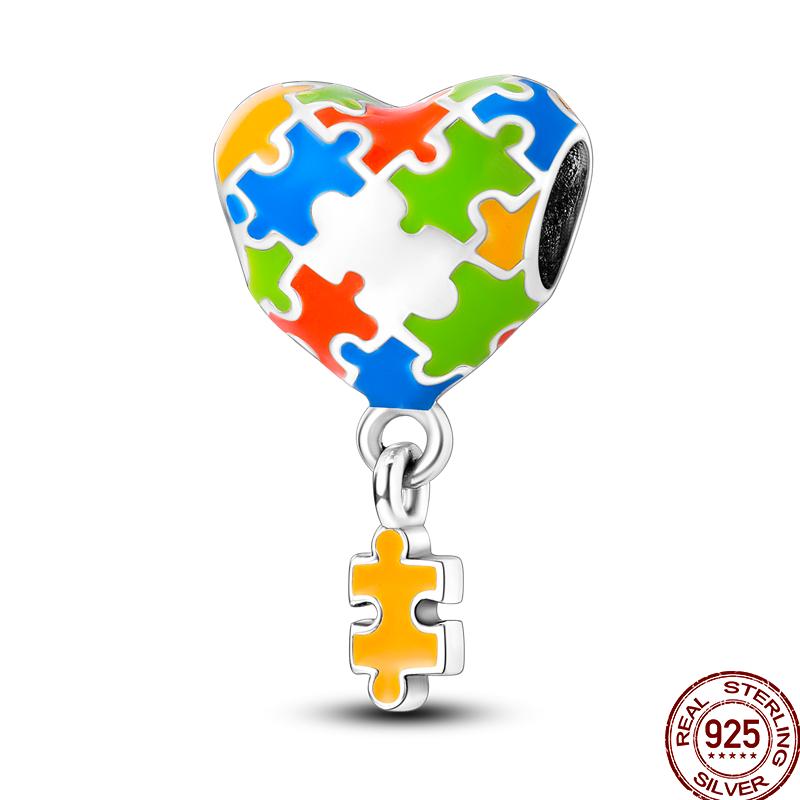 Copper Air Balloon Series Rocket Colorful Romantic Charm Beaded Beads Suitable For 3Mm Original Bracelet