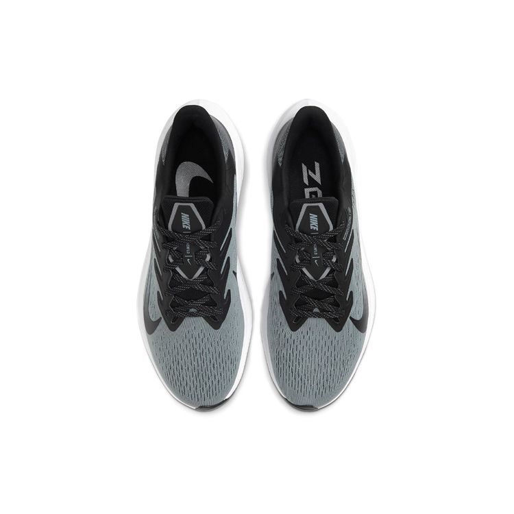Nike Увеличить Winflo 7 Particle Grey Мужские кроссовки Черно-белые CJ0291-003