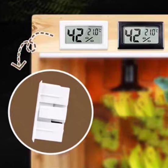 Мини Электронный Термометр Гигрометр ЖК-Дисплей Высокая Точность Термогигрометр Комнатный Салон Автомобиля Цифровой Измеритель Влажности и Температуры Шкала