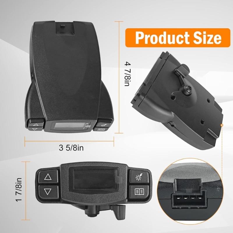 Контроллер тормозов грузовика для P3 90195 Электрический пропорциональный контроллер тормозов прицепа Блок контроллера тормозов Управление тормозом