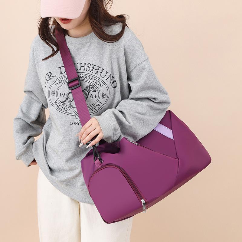 Водонепроницаемая спортивная сумка большой вместимости для фитнеса и путешествий — стильная, с отделением для сухого и влажного воздуха, идеально подходит для активного образа жизни