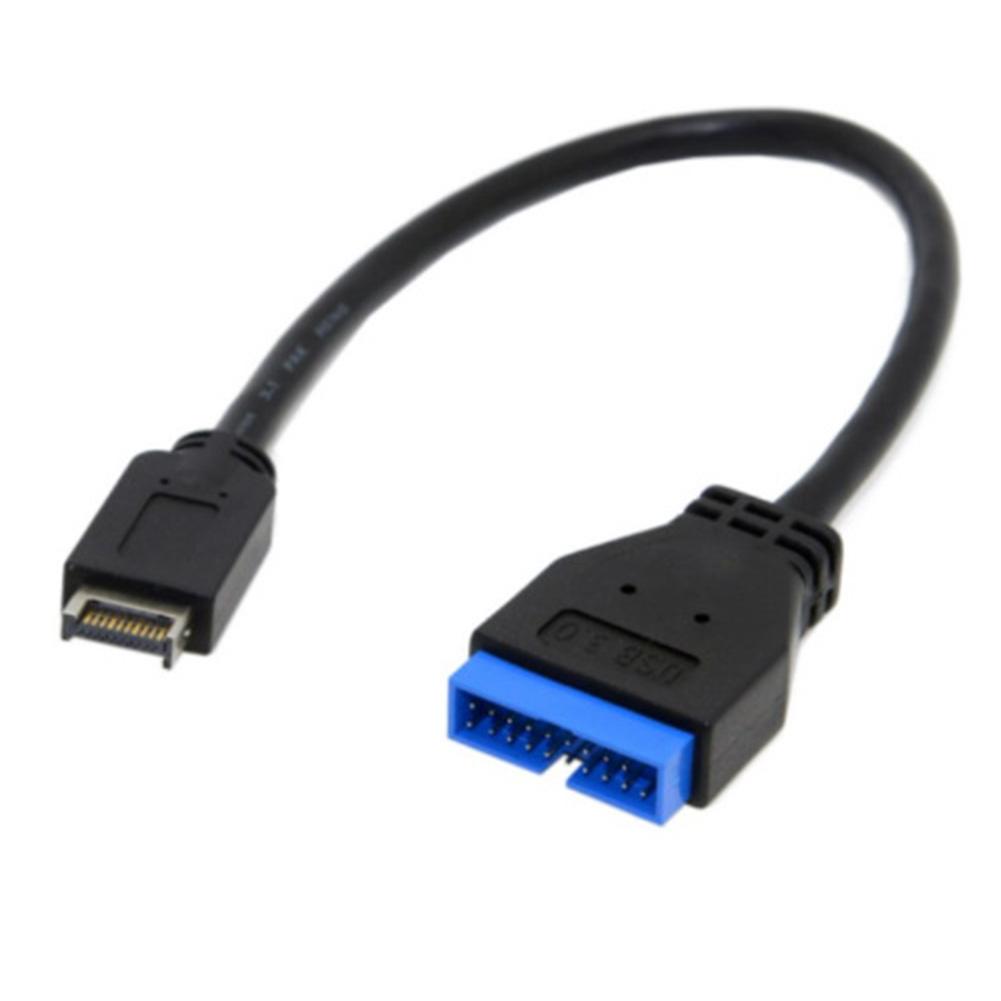 Кабель-удлинитель разъема материнской платы Замена USB 3.1 Header передней панели на USB 3.0 20-контактный кабель-удлинитель для материнских плат ASUS