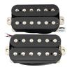 Musiclily Pro Alnico 5 Humbucker PU Set for Electric Black LP-OBLA Open-Type Pickups, Neck/Bridge 7.5K/8.8K Guitar,
